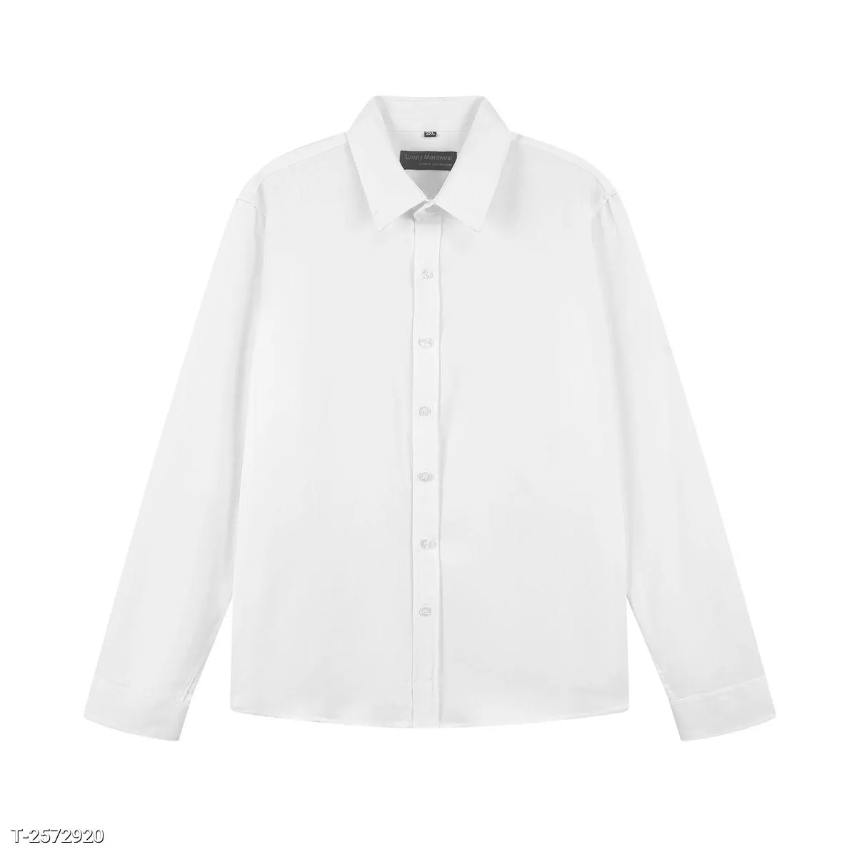 Áo Sơ Mi Nam Dài Tay Cotton Oxford Menswear Cao Cấp Đứng Chống Nhăn Form Regular Fit Màu Trắng